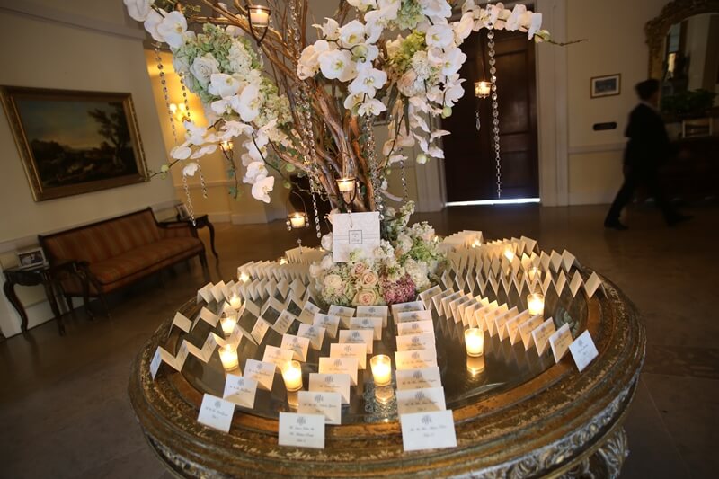 Oheka place card table