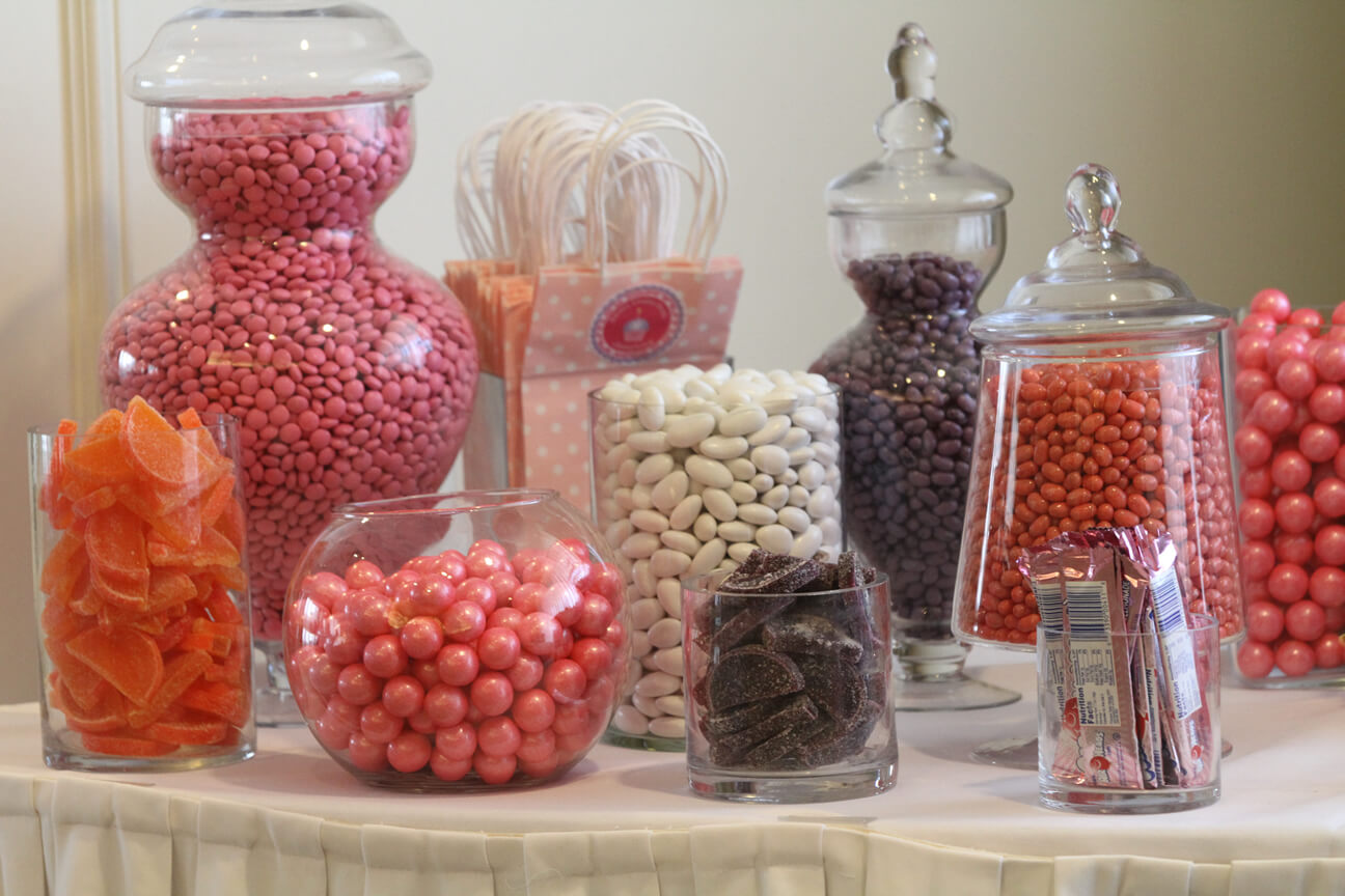 first birthday party candy bar